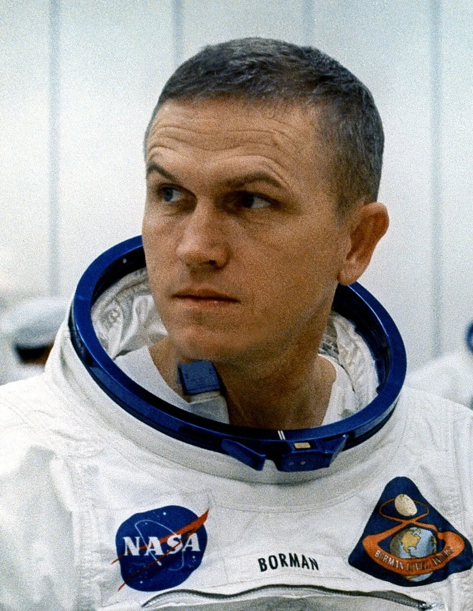 Retrato de Frank Borman