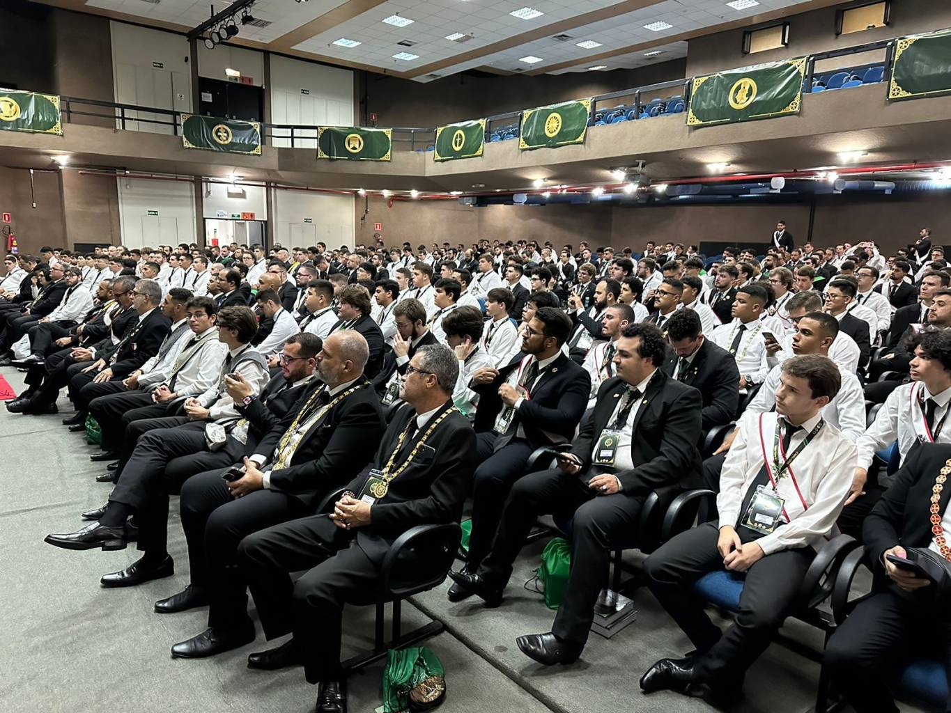 Congressistas durante o II ENAC