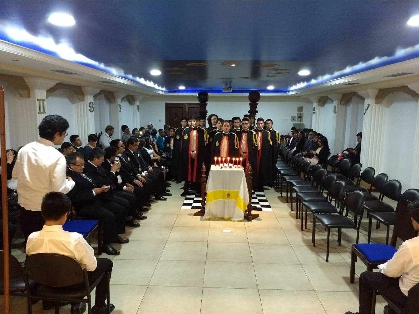Instalação da Ordem DeMolay no Equador